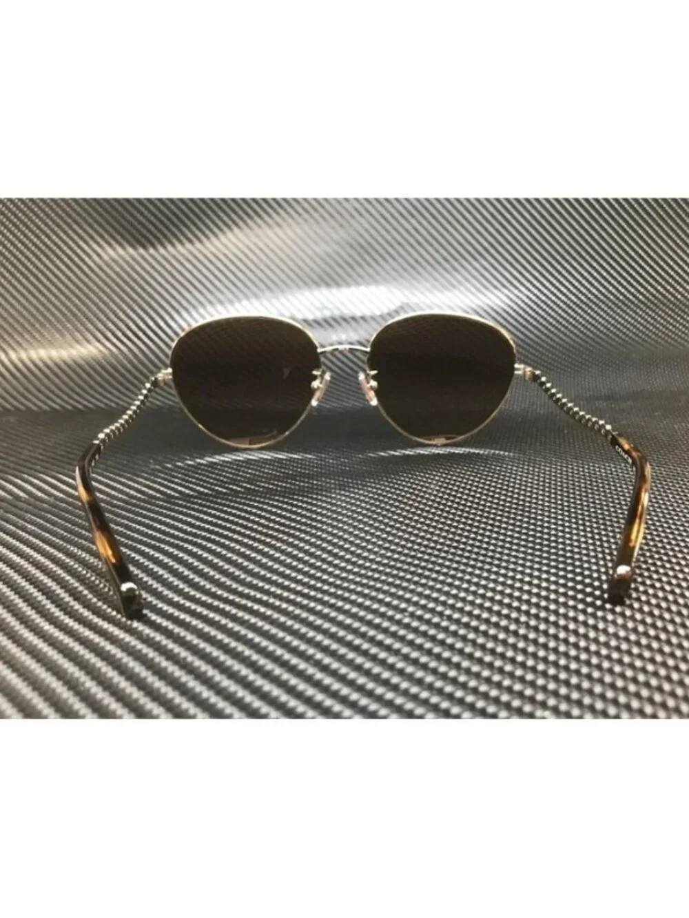 New Coach Women  Light Gold Sunglasses  56- 18- 140
